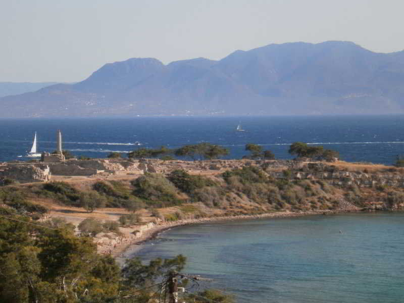 Отель Klonos Anna Aegina Экстерьер фото